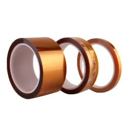 10M/Roll Double-sided Adhesive Tape High Temperature Heat Resistant Polyimide Tape 0.1mm Thickness