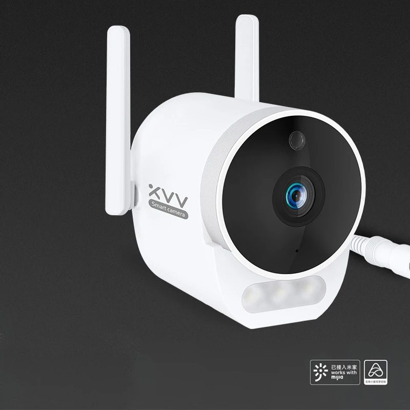 Xiaomi-Cámara panorámica para exteriores, cámara de vigilancia 360º, 1080P, inalámbrica, visión nocturna de alta definición, WiFi, control por aplicación Mijia