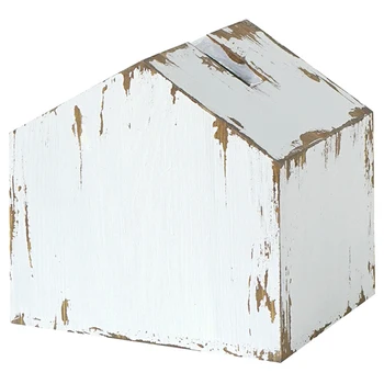 

Wooden Tissue Box Toilet Tissue Holder Living Room Table Small House Paper Box Napkin Holder