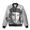 CAVVING 3D Printed  Che Guevara   Zipper Bomber Jackets Men Overcoat Mens Coat Zip Up Jackets for Women/Men 1