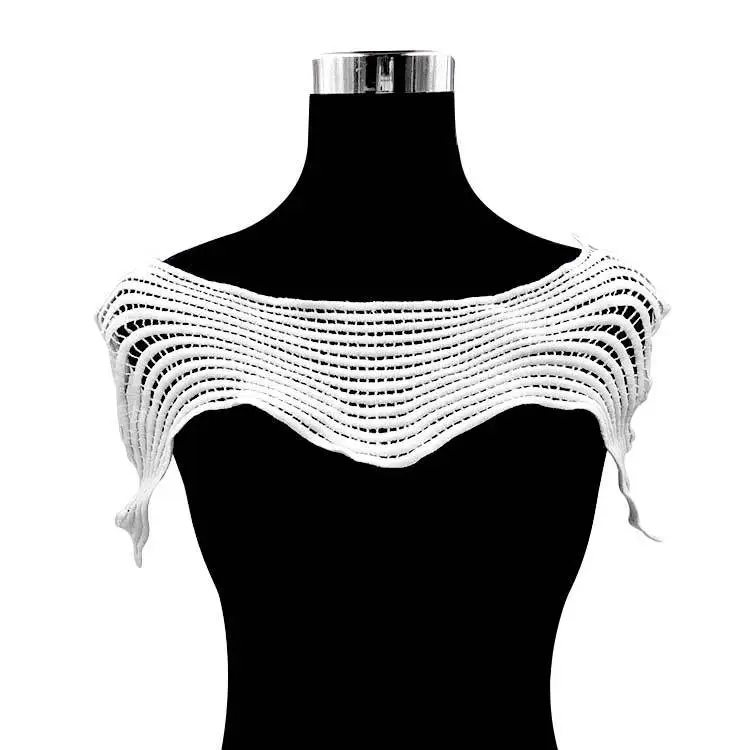 

emboidery neck collar diy fake detachable collars water-soluble women corsage three-dimensional lace accessories