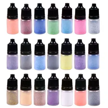 

21 Bottles Flash Sequin Powder Decoration Silicone Mold DIY Jewelry Making