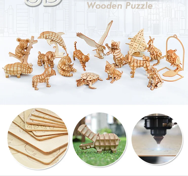 DIY игрушки Глобус 3D деревянная головоломка игрушка Сборная модель дерево ремесло наборы украшение стола для детей Дети