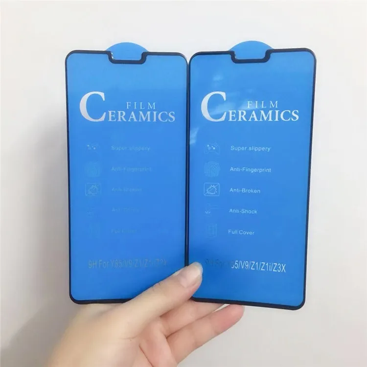 2 шт. Защитная пленка для телефона из керамического стекловолокна Huawei Honor V30 V20 Nova 6