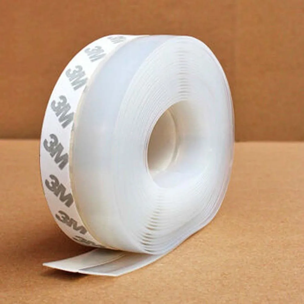 Sealing Strip Door bottom Silicone Rubber Translucent Seal Tape Multi functional