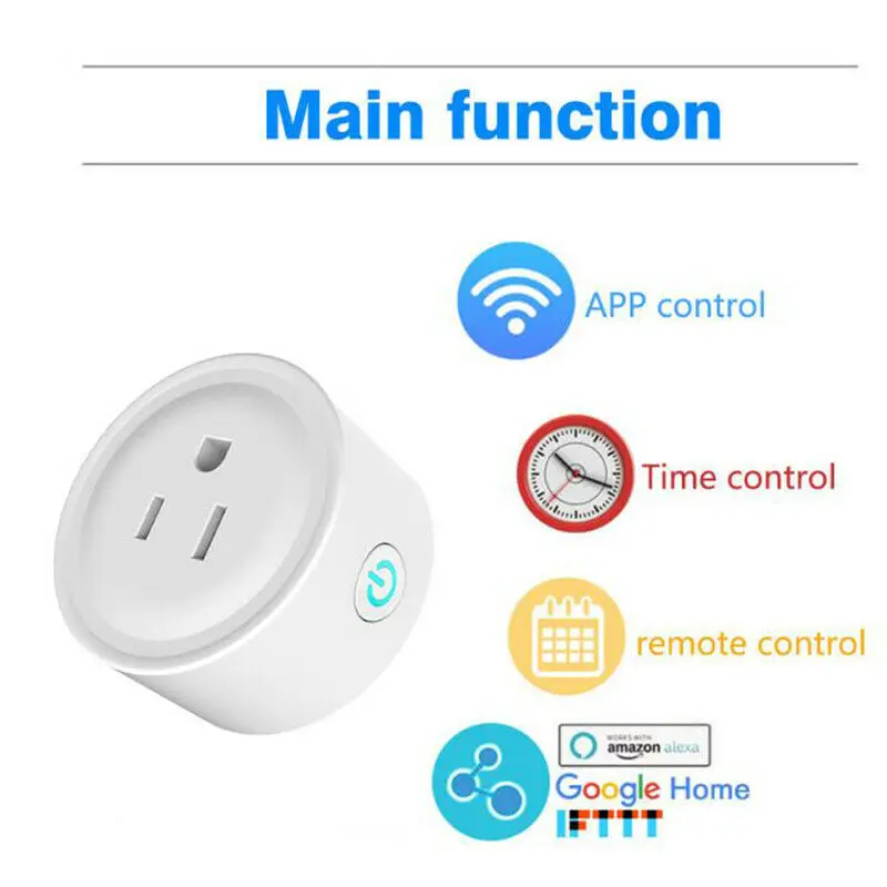 

WiFi Intelligent Voice Timing Remote Control Smart Switch Socket