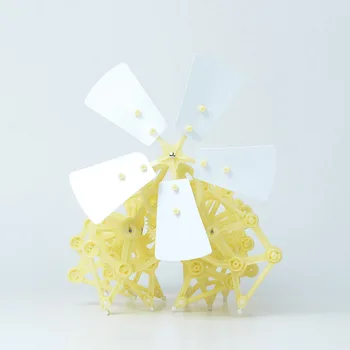 

DIY Wind Bionic Wind Powered Beast Robot Creative Science Teaching Puzzle Assembled Mechanical Monster Toys for Children