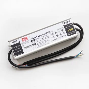 

Original Mean Well 250W LED Power Supply HLG-240H-C1400B Series 3 Unids/lote Controlador Led Regulable Para Cree Cob Cxb3590