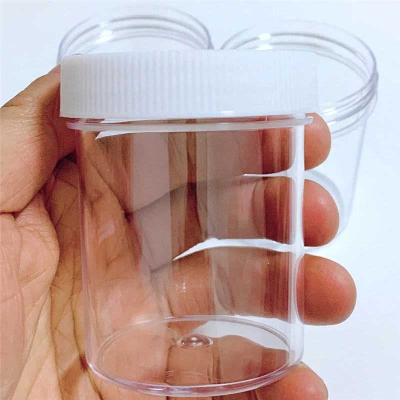 Container For Playdough Slime Clay Makeup Jar Cosmetic Pot Cream Bottle Nail Box  Simple Portable  Dressing table essentials