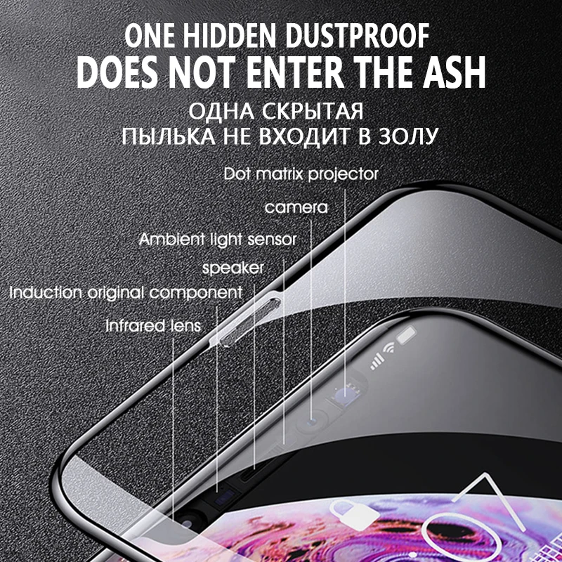 Закаленное стекло 6D на весь экран для iPhone 8 7 6 6S Plus X защита экрана защитное
