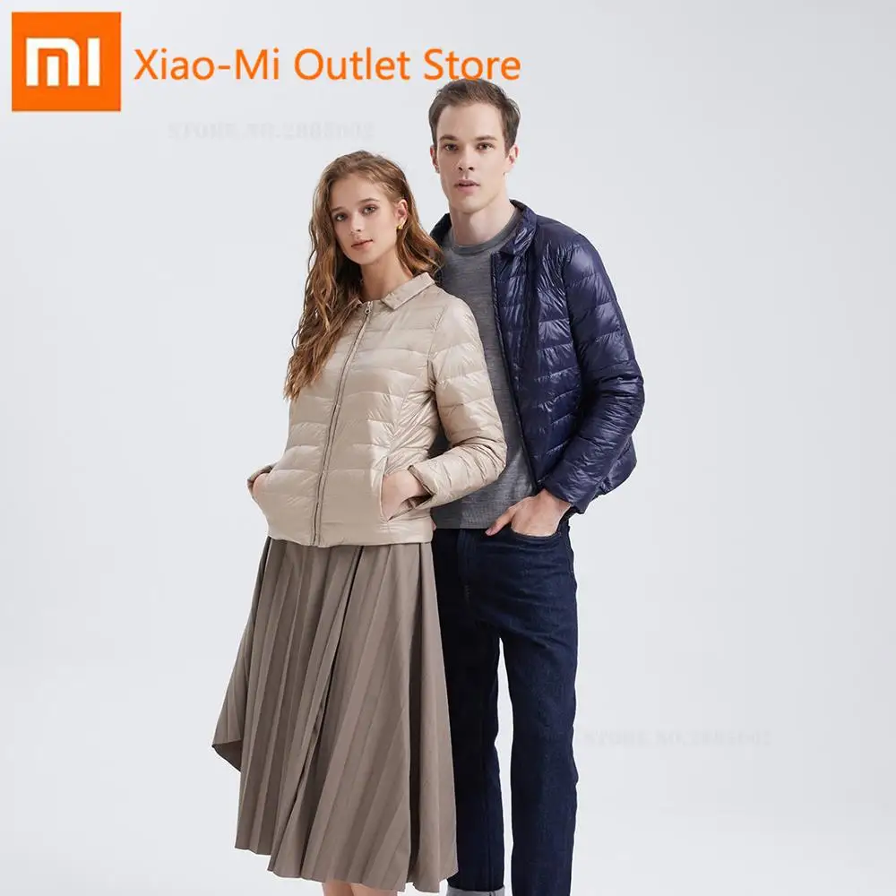 

Xiaomi Youpin YUSKI Detachable Shirt Collar Thermal Down Jacket A Temperature Control Technology More Wearable Lightweight