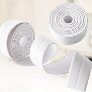 

Adhesive Waterproof Tape Anti-moisture Bathroom PVC Wall Sticker Kitchen Ceramic Sealing Strip Home Decortaion