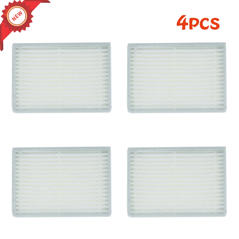 

4pcs/lot Robot Vacuum Cleaner Parts HEPA Filter for Panda X600 pet Kitfort KT504 Robotic