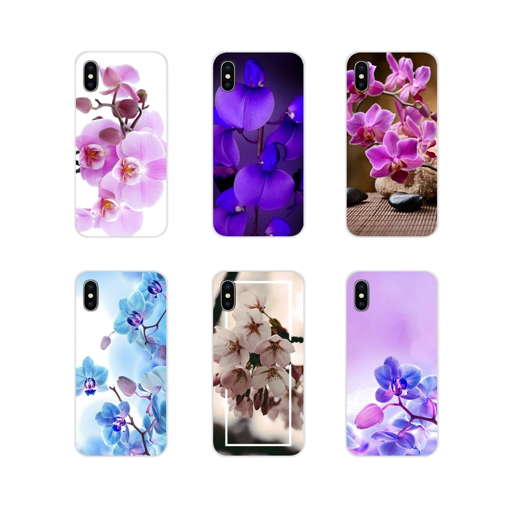 Accessories Phone Shell Covers Orchid Flowers For Samsung A10 A30 A40 A50 A60 A70 Galaxy S2 Note 2 3 Grand Core Prime | Мобильные
