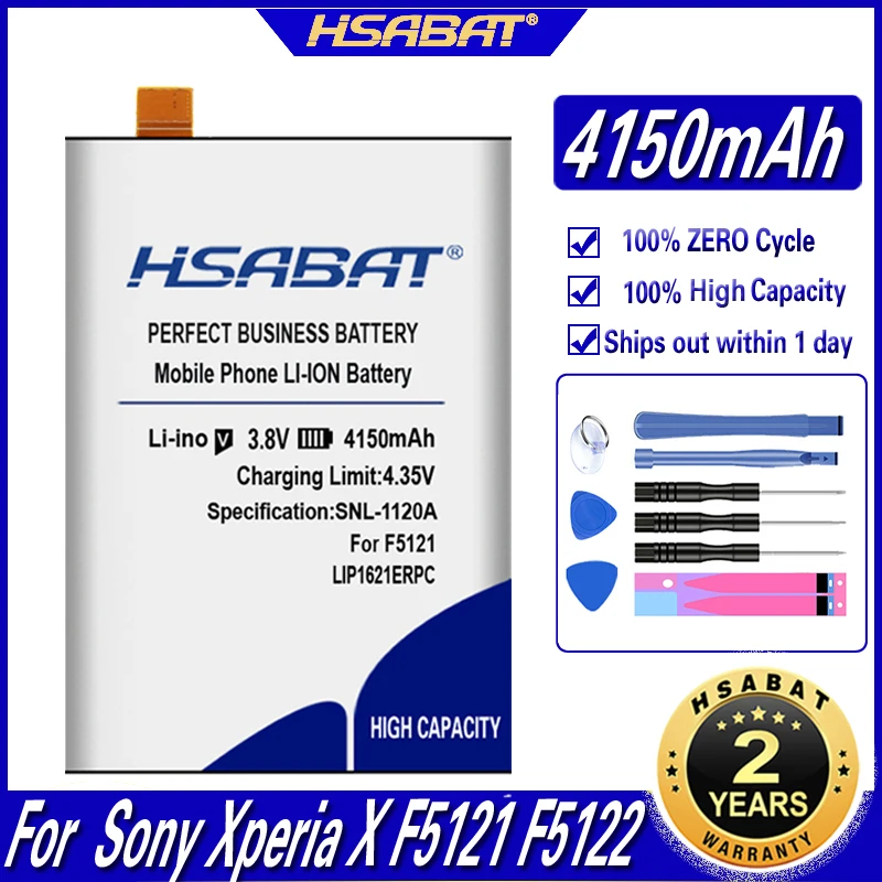 Аккумулятор HSABAT 4150 мАч для Sony Xperia X F5121 F5122 5 0 дюйма/Xperia L1 G3311 G3312 G3313 дюйма | Мобильные