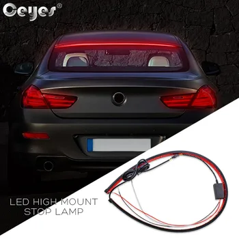 

12V Car LED Strip Brake lights 90cm Flow Rear Tail Warning Light DRL Daytime Running light Fog Lamp Auto Interior Accessories