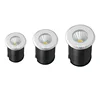 4 PACK 3W 5W Waterproof LED COB Underground Light Outdoor Ground Garden Path Floor Buried Yard Spot Landscape IP68 DC12V AC220V 5