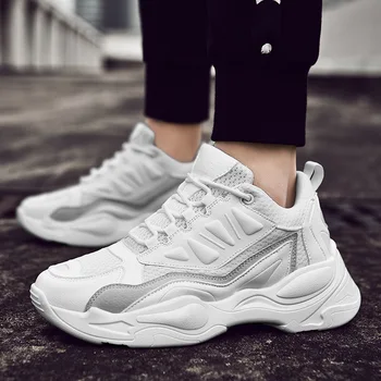 

Hip Hop Harajuku Spring Sneakers Men Breathable Mesh Casual Shoes Men Comfortable Fashion EVA Tenis Masculino Adulto Sneakers