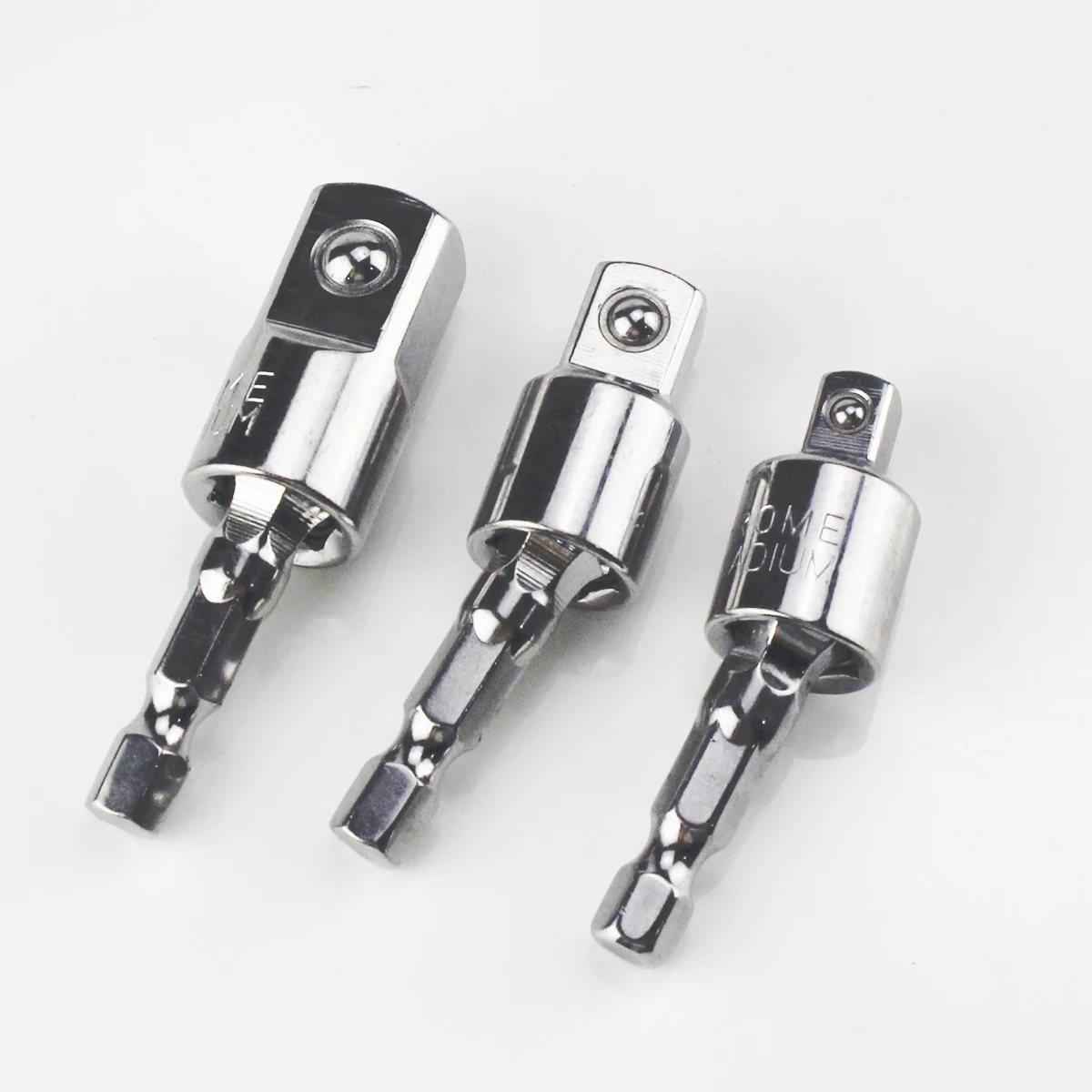 

Electric drill socket adapter, hexagonal shank impact driver adapter for square drill bits, rotary extension 1/4, 1p "3/8" 1/2 "