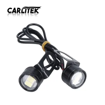 

CARLitek Moto Led Day Light Waterproof Motorcycle Driving Spot Head Lamp Fog Light Motor Accessories Led Headlight White 12V
