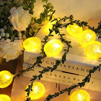 

Battery LemonTree String Lights Decoration Led Powered Indoor Outdoor Home Christmas Birthday Wedding Garden Yard Patio Party