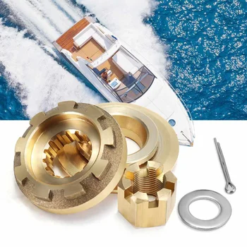 

Brass Marine Propeller Hardware Kits Thrust Washer Spacer Nut Cotton Pin For Honda 115-250HP Boat Parts & Accessories