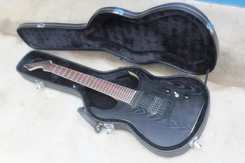 

2019 new + factory + matt black Blackmachine 7 Strings nationalisation electric guitar 24 frets 7 string black machine guitar