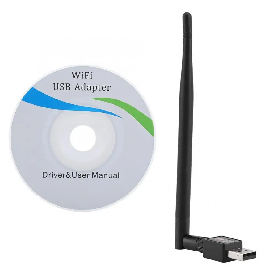 USB Сетевая карта 300 Мбит/с беспроводной Wifi адаптер Сетевая карта USB2.0 Внешний WiFi приемник с Антенной Сетевая карта lan адаптер