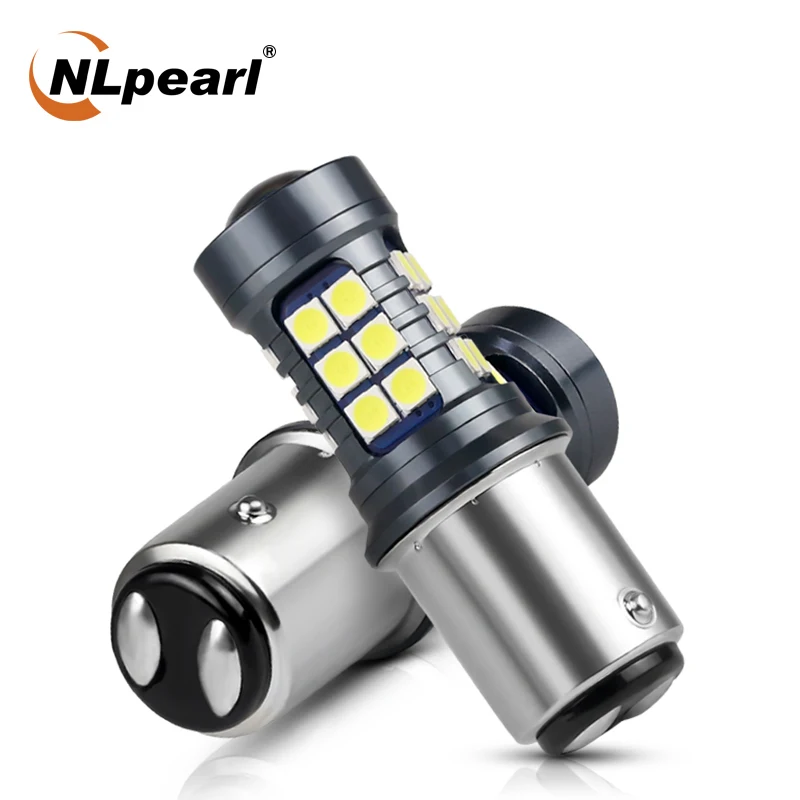 Автомобильная светодиодная лампа для сигнасветильник поворота NLpearl 2x 1157 BAY15D 12 В
