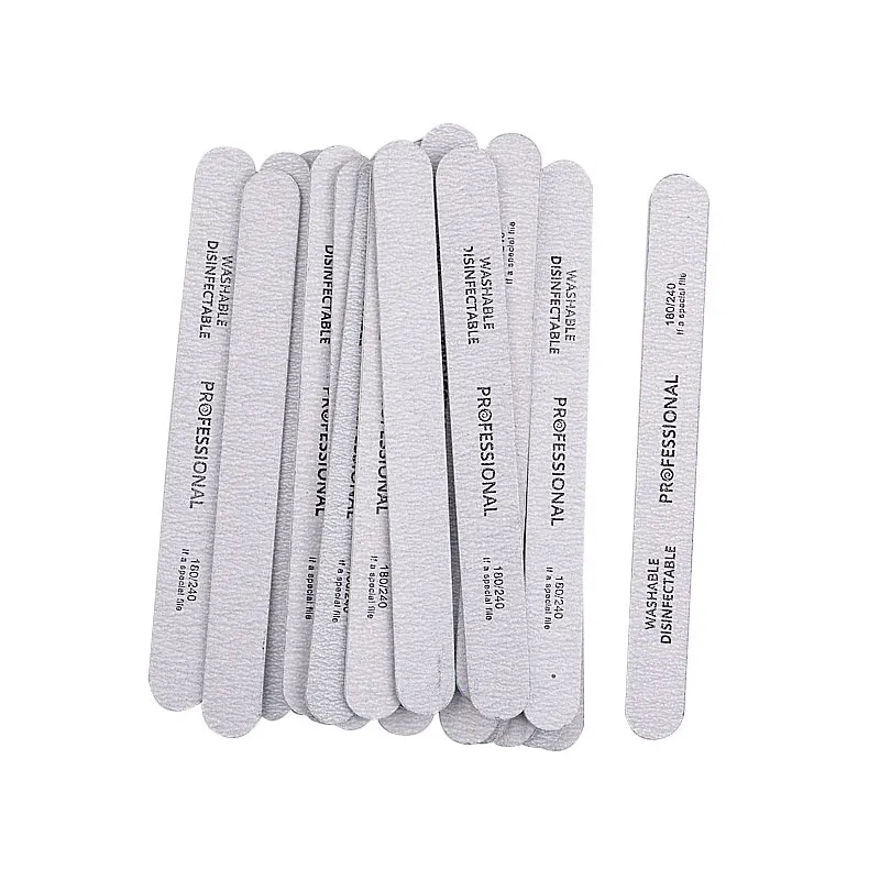 Remoção de Polimento Lixa Buffer Faça Você Mesmo Prego Ponta Conjunto Decoração Pedicure Ferramenta 180 - 240 8 180 240 lixa buffer diy prego ponta