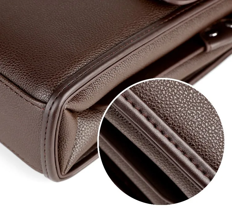 Portable Hand Work Business Office Male Messenger Bag Men Briefcase For Document Handbag Satchel Portfolio Bussiness Partfel Bag