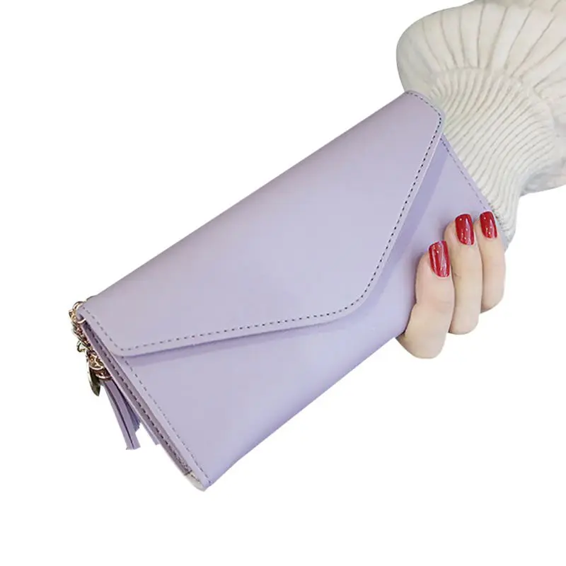 Женский Длинный кошелек из искусственной кожи Carteira Portfel Cartera Mujer кошелек женский клатч кошелек держатель для карт женские кошельки