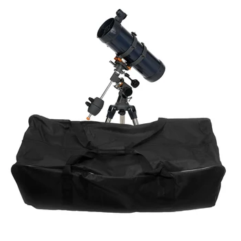 

1pc Portable Telescope Shoulder Bag Convenient Camera Handbag Outdoor Single Shoulder Bag Pouch for Men Women (Black)