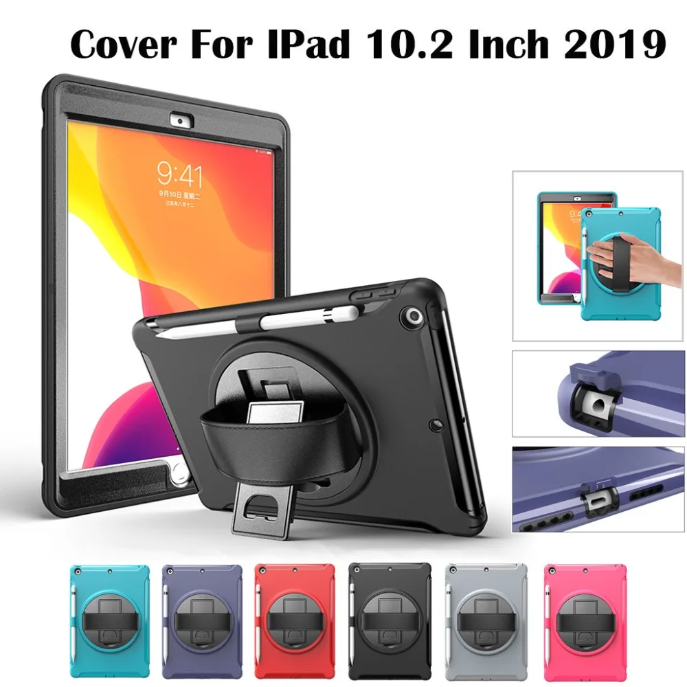 The Armour Case For iPad 7th 10.2 Inch With Pencil Holder