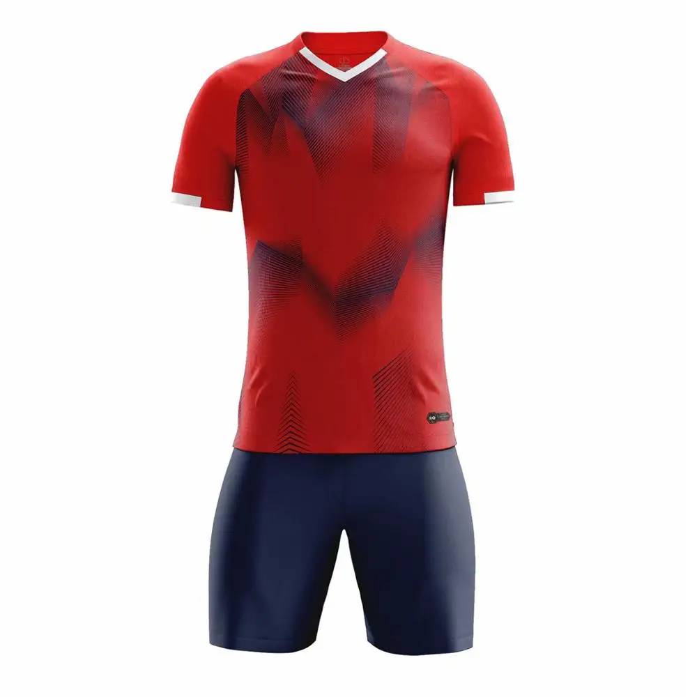 19/20 hombres chicos de alta calidad camisetas de Futbol personalizadas equipo de Futbol комплект униформы Futsal traje camisa Fitnes - Цвет: Model 1