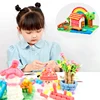500PCS Handmade DIY Starch Kids Colorful Building Blocks Magic Corn Plasticine Children Child Toy Creation Toy Festival Gift 1