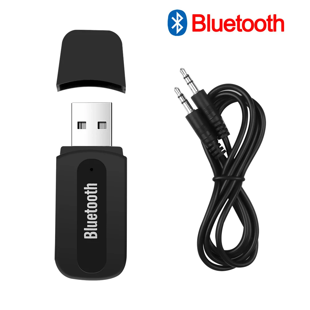 USB-адаптер Bluetooth AUX беспроводной мини-музыкальный ресивер стерео аудио для IPhone