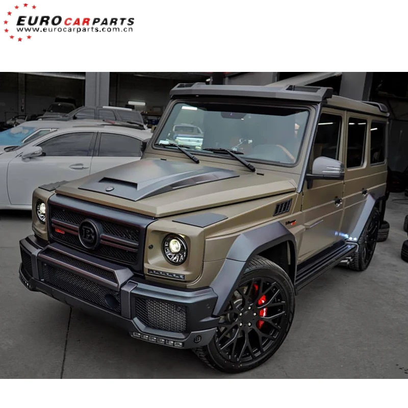 W463 carbon fiber hood side scoop fit for G-class W463 G500 G55 G63 G65 to B-style hood vent carbon fiber for scoop