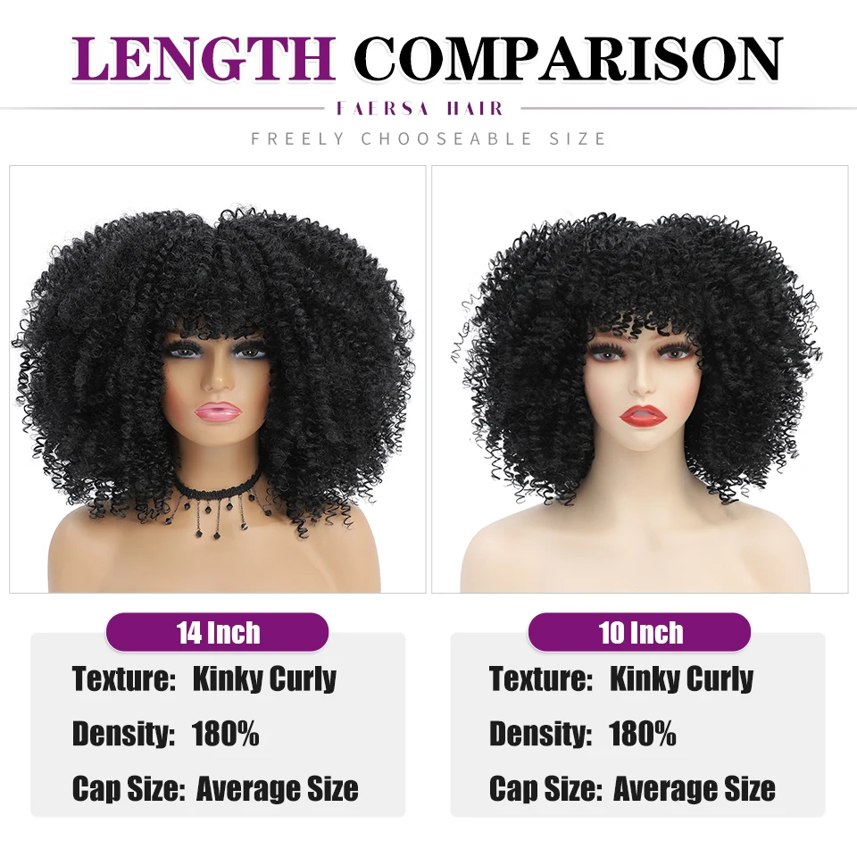 Short Hair Afro Kinky Curly Wig For Black Women Cosplay Blonde Synthetic Natural Red Wigs African Ombre Glueless HighTemperature