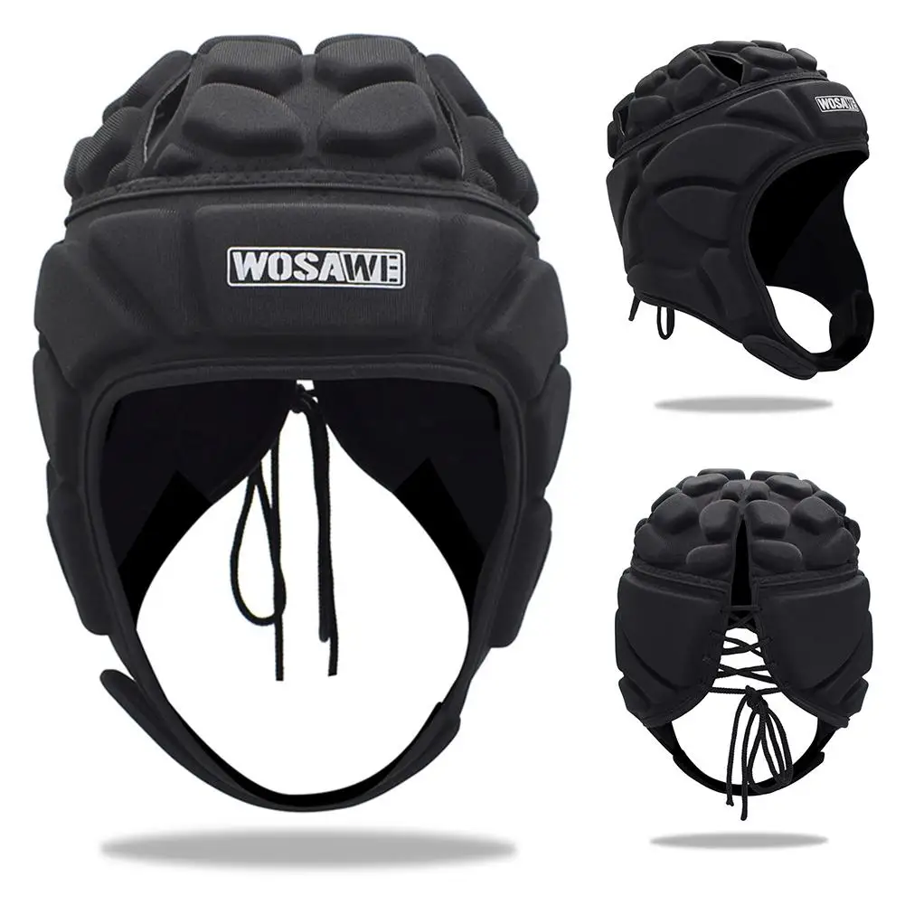Football Baseball Sports Helmet  Goalie Roller Hat Head Guard Protector L 