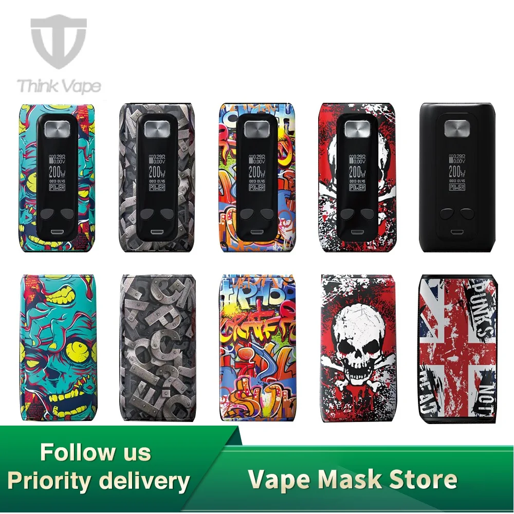 Thinkvape Thor pro 220 Вт TC бокс мод Think Vape Thor pro Bypass vape мод режимы 510 электронная сигарета мод vape использование батареи 18650