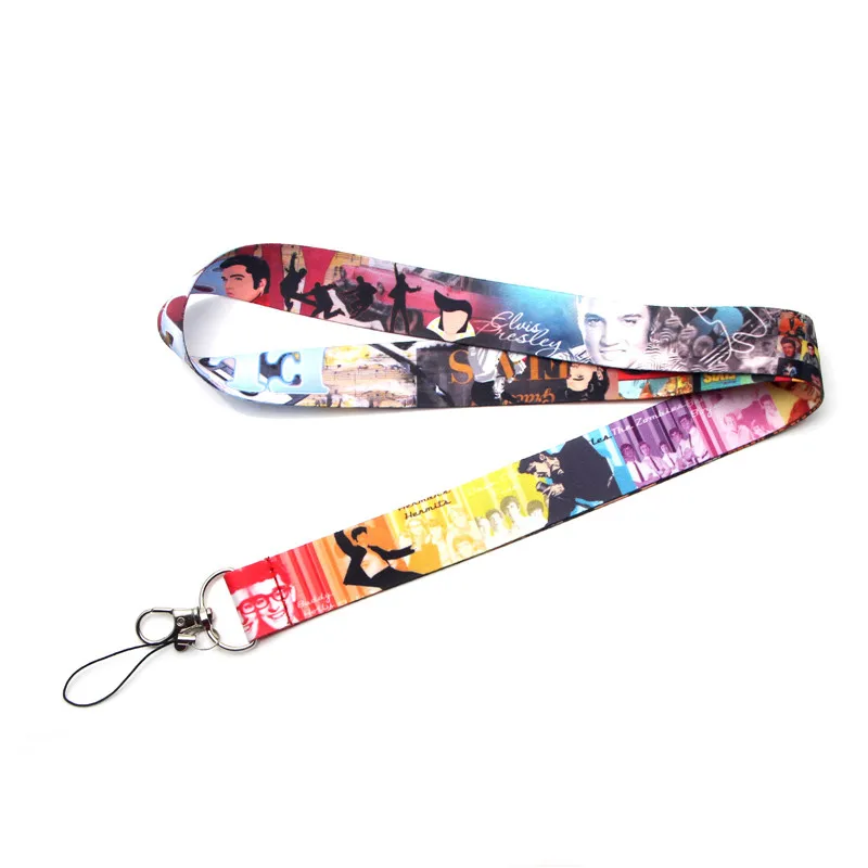 

Famous singer Simple Multi-function Mobile Phone Straps Tags Neck Lanyards for keys ID Lanyards Badges Neck Straps webbing E0503