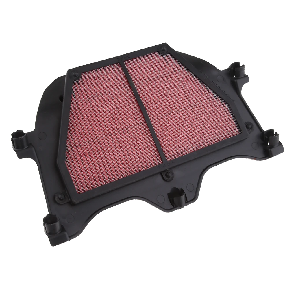 Air Filter Intake Cleaner Black& Red for Yamaha YZF R6(2006-2007