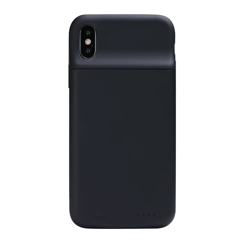 Черный Чехол для зарядного устройства YISHANGOU для iPhone XS X, чехол 3600 мАч, чехол для зарядного устройства для iPhone X XS, чехол для аккумулятора - Цвет: Черный