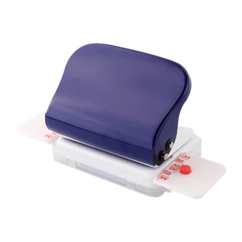 

Notebook DIY Paper Puncher Office Home For A4 A5 B5 Metal School Scrapbook Handheld Planner 6 Hole 5 Sheet Capacity Portable