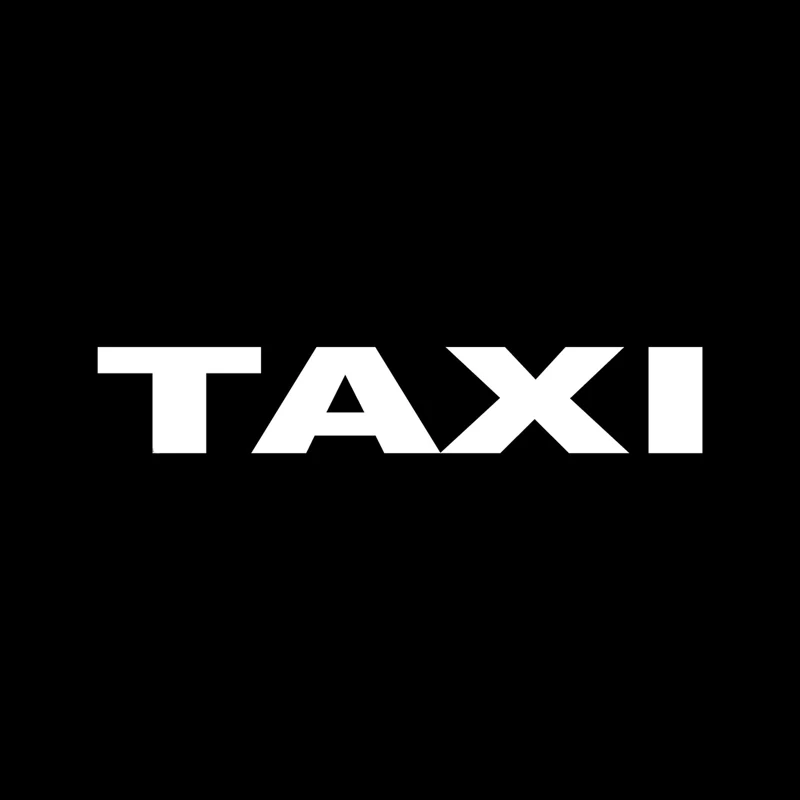 17 3*3 см Модный виниловый забавная наклейка для автомобилей с буквами такси