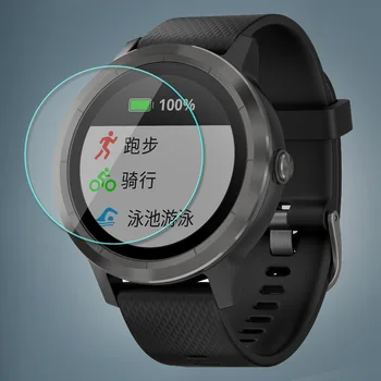 

1PC Tempered Glass For Garmin vivoactive 3 Smart Watch Tempered Glass Screen Protector Film for Garmin Vivoactive 3 waterproof