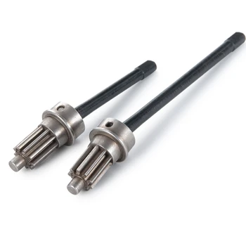 

2Pcs/Set Stainless Steel Front Axle CVD Drive Shafts for 1/10 RC TRAXXA TRX4