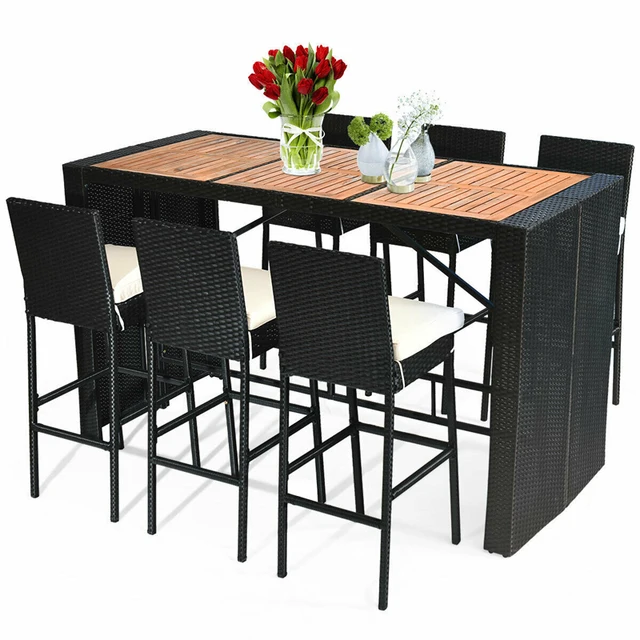 7 PCS Outdoor Dining Furniture Set 3