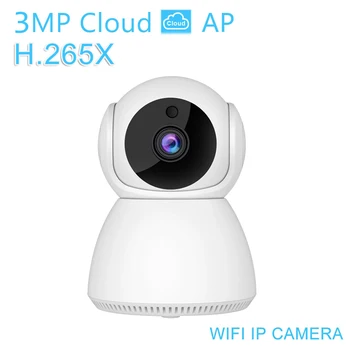 

H265X ​​3MP WIFI AP IP Camera 360 PTZ Cloud Wireless Indoor HD IR Night Vision Audio Video CCTV Home Security Baby Monitor